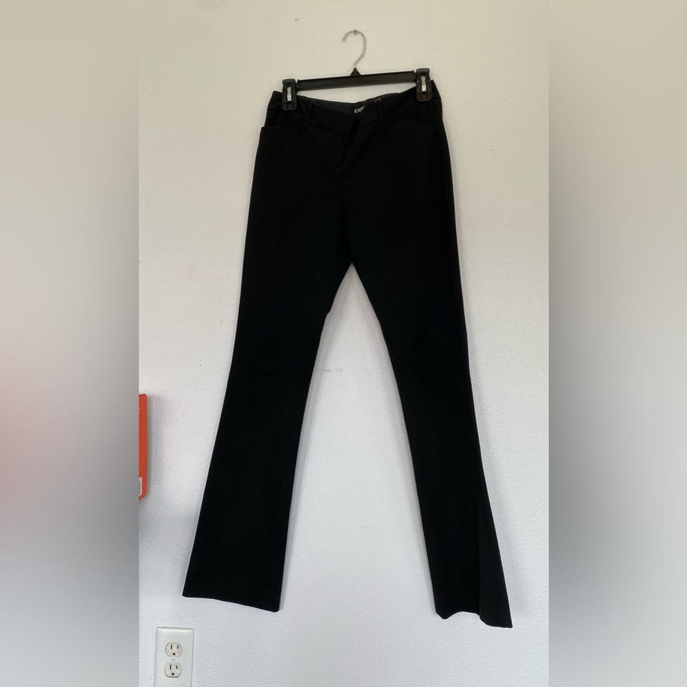 Express Columnist Black Slacks